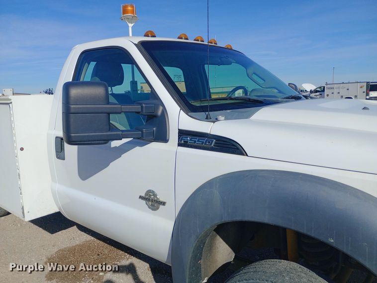 image for item EN8556 2012 Ford F550 Super Duty XL utility / service truck