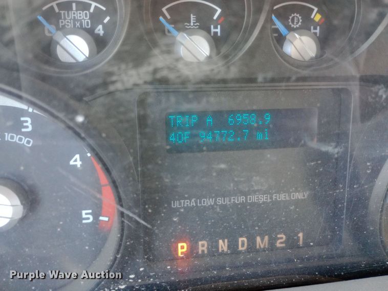 image for item EN8556 2012 Ford F550 Super Duty XL utility / service truck