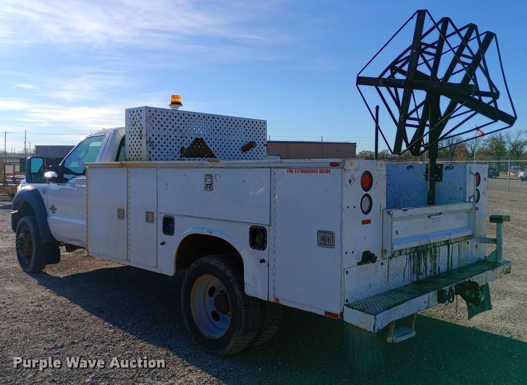 image for item EN8557 2012 Ford F450 Super Duty XL utility / service truck