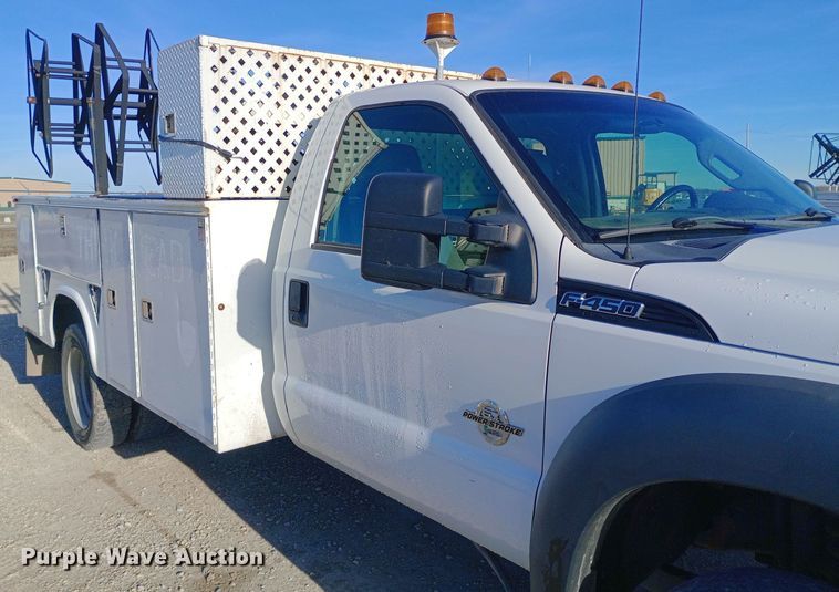 image for item EN8557 2012 Ford F450 Super Duty XL utility / service truck