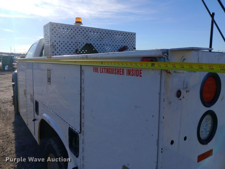 image for item EN8557 2012 Ford F450 Super Duty XL utility / service truck