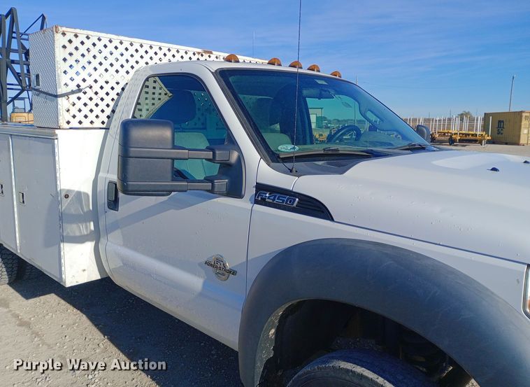image for item EN8560 2012 Ford F450 Super Duty XL utility / service truck