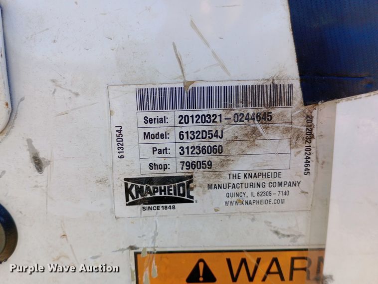 image for item EN8560 2012 Ford F450 Super Duty XL utility / service truck