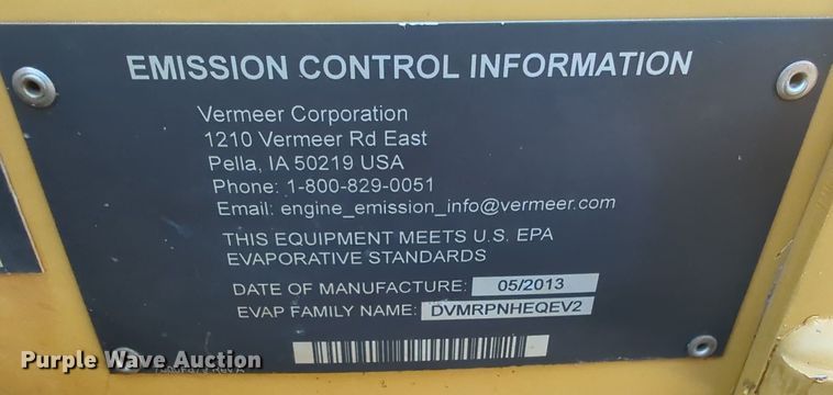 image for item EQ2497 2013 Vermeer SC30TX stump grinder