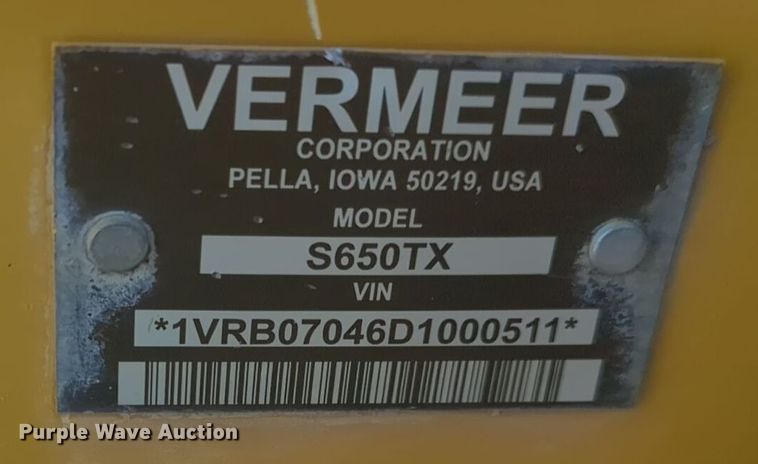image for item EQ2499 2013 Vermeer S650TX compact utility loader