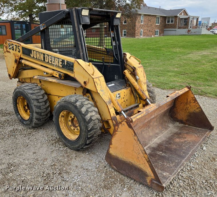 image for item EQ3598 1997 John Deere  8875 skid steer loader