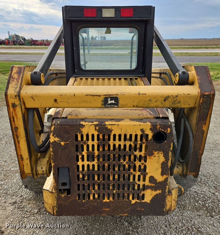 image for item EQ3598 1997 John Deere  8875 skid steer loader