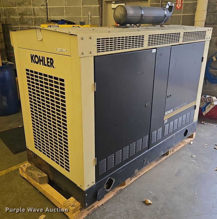 image for item EQ3600 2009 Kohler  25RZGB  generator