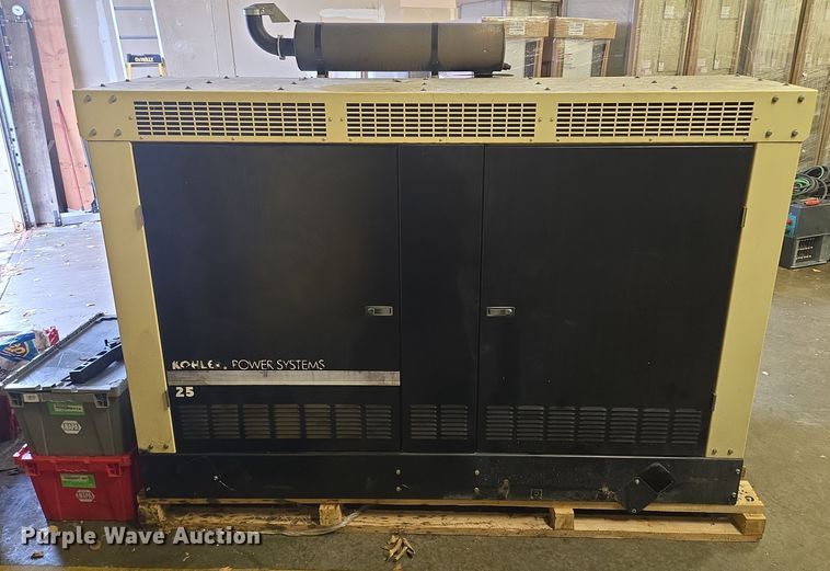 image for item EQ3600 2009 Kohler  25RZGB  generator