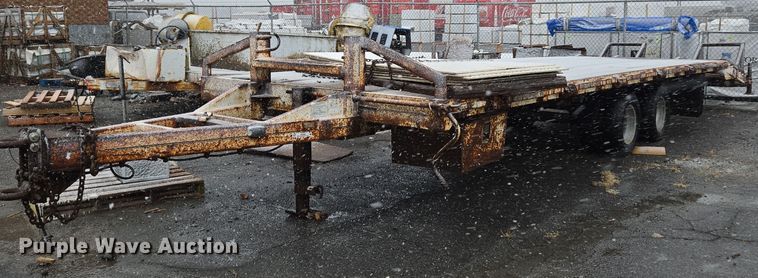 image for item ER5006 1995 Shop built equipment trailer