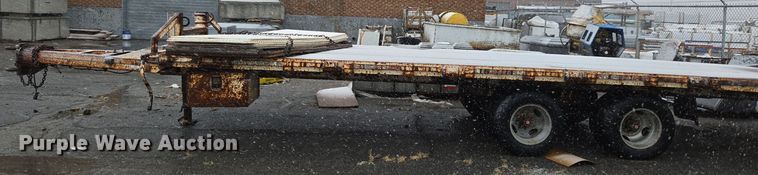 image for item ER5006 1995 Shop built equipment trailer