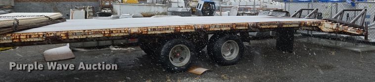 image for item ER5006 1995 Shop built equipment trailer