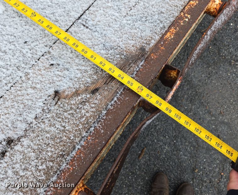 image for item ER5006 1995 Shop built equipment trailer