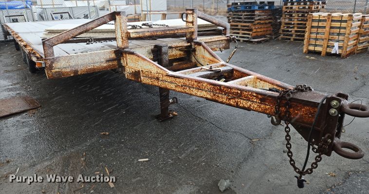 image for item ER5006 1995 Shop built equipment trailer