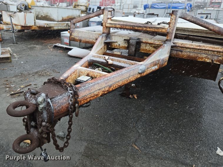 image for item ER5006 1995 Shop built equipment trailer