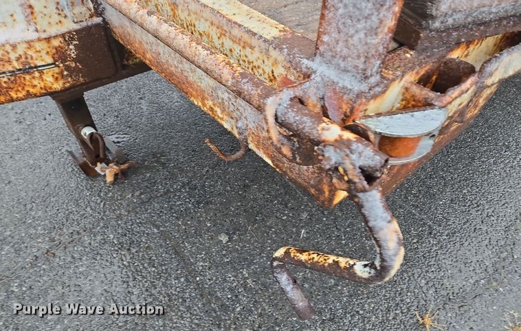 image for item ER5006 1995 Shop built equipment trailer