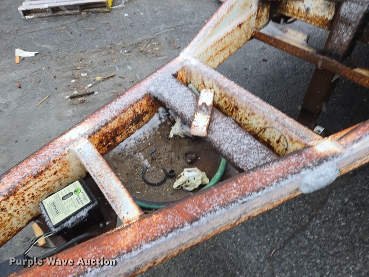 image for item ER5006 1995 Shop built equipment trailer