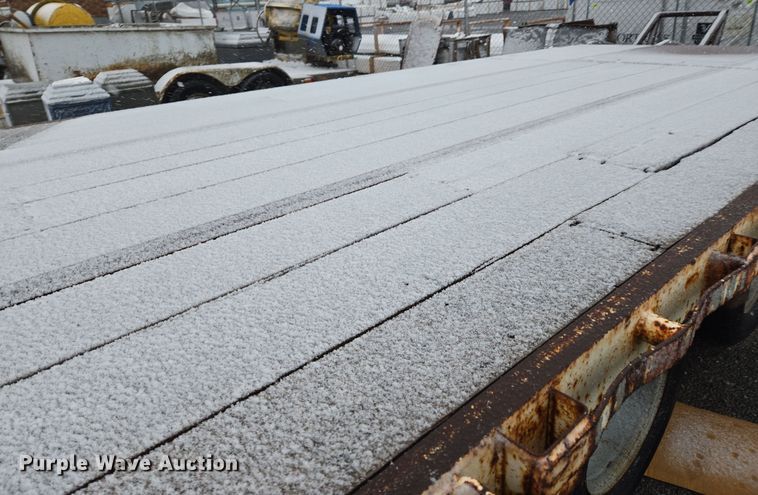 image for item ER5006 1995 Shop built equipment trailer