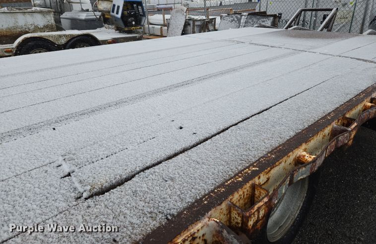 image for item ER5006 1995 Shop built equipment trailer