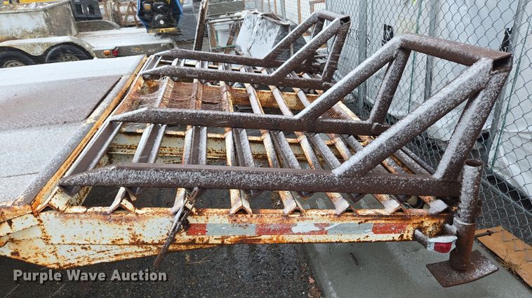 image for item ER5006 1995 Shop built equipment trailer
