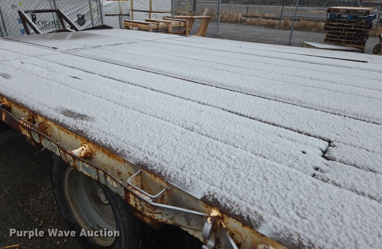 image for item ER5006 1995 Shop built equipment trailer