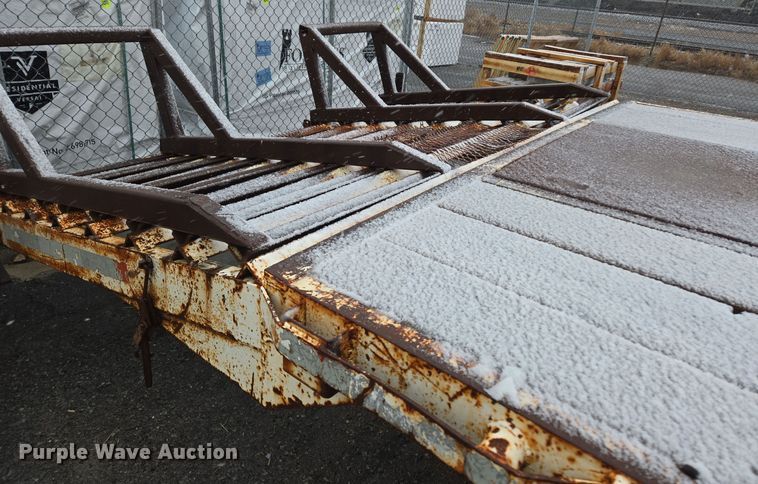 image for item ER5006 1995 Shop built equipment trailer