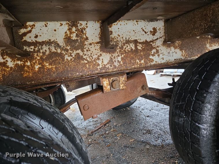 image for item ER5006 1995 Shop built equipment trailer