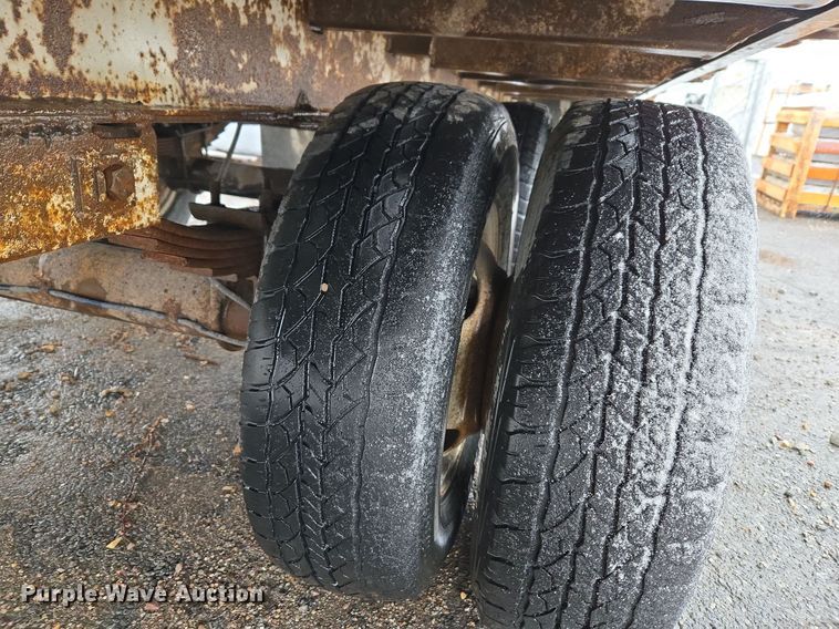 image for item ER5006 1995 Shop built equipment trailer