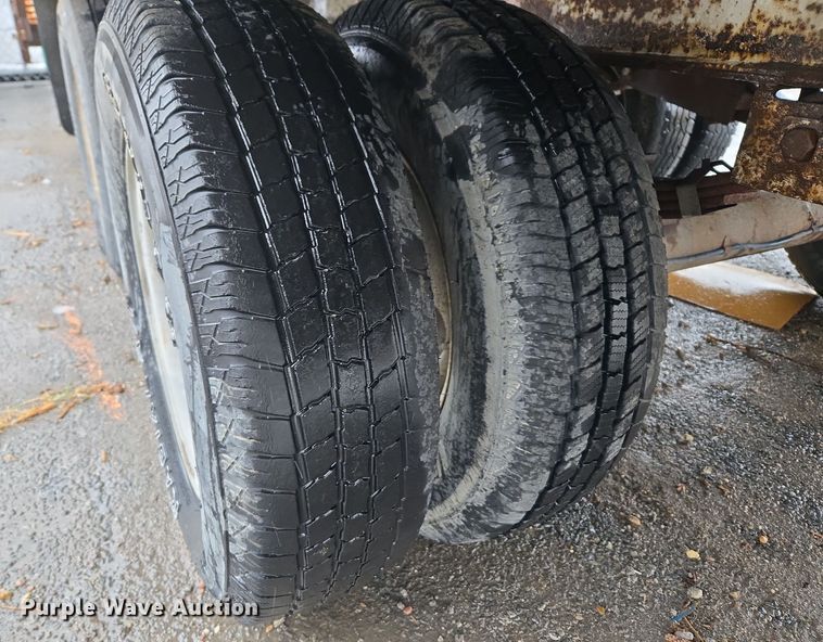 image for item ER5006 1995 Shop built equipment trailer