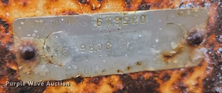 image for item ER5006 1995 Shop built equipment trailer