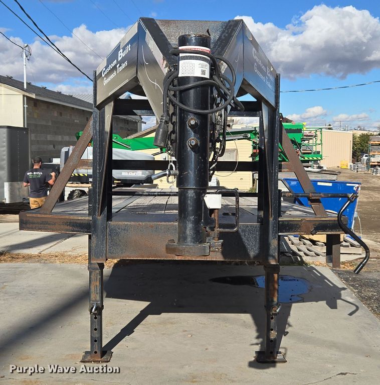 image for item ER5007 2021 Custom Built Gooseneck Trailers equipment trailer