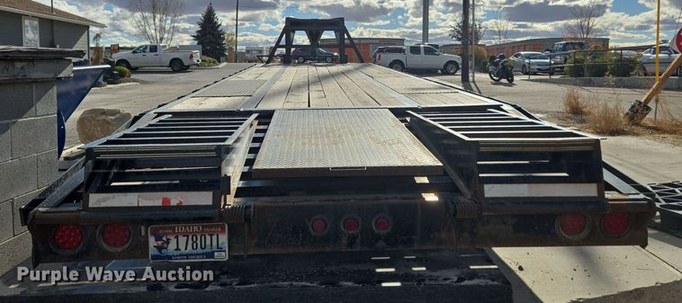 image for item ER5007 2021 Custom Built Gooseneck Trailers equipment trailer