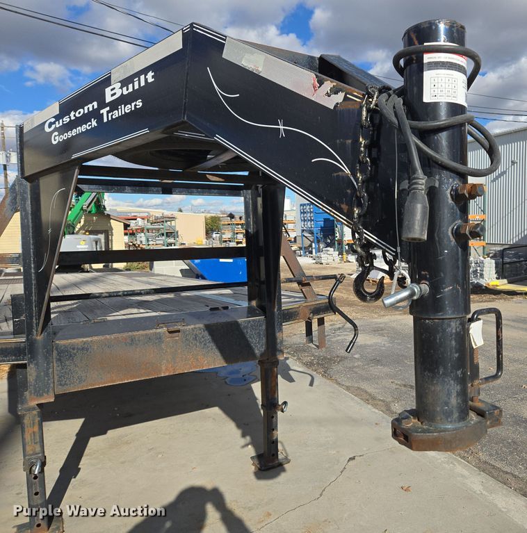 image for item ER5007 2021 Custom Built Gooseneck Trailers equipment trailer