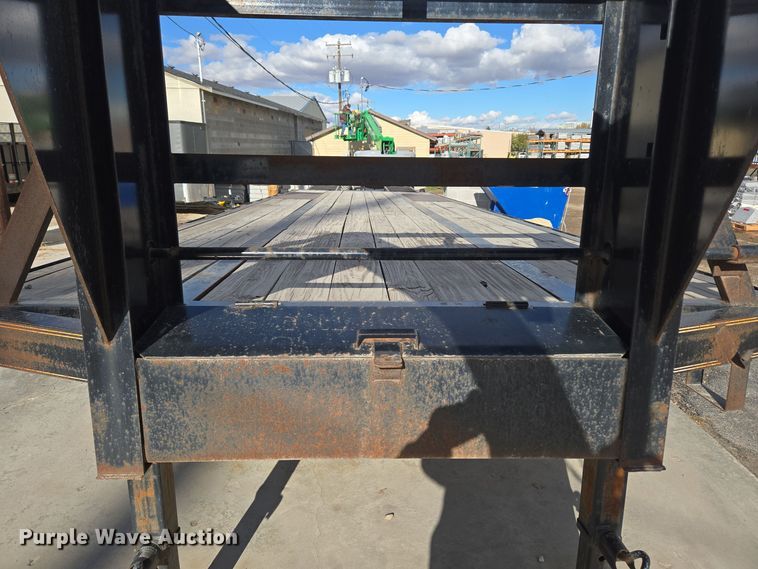 image for item ER5007 2021 Custom Built Gooseneck Trailers equipment trailer