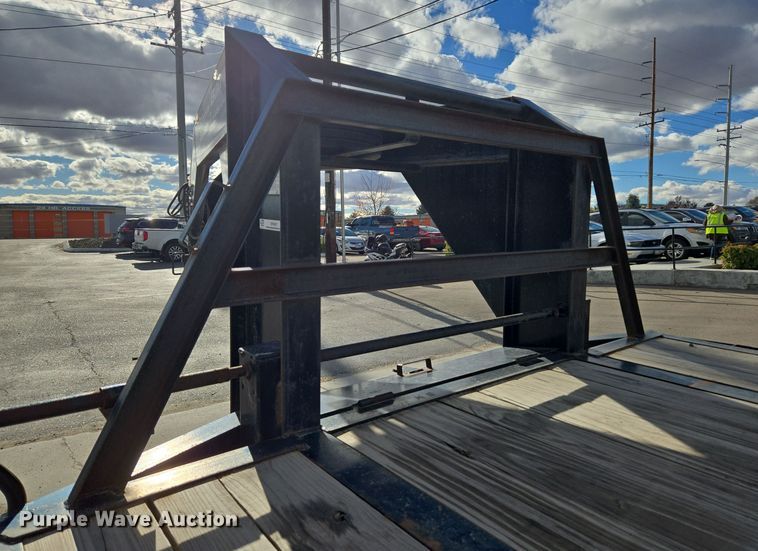 image for item ER5007 2021 Custom Built Gooseneck Trailers equipment trailer