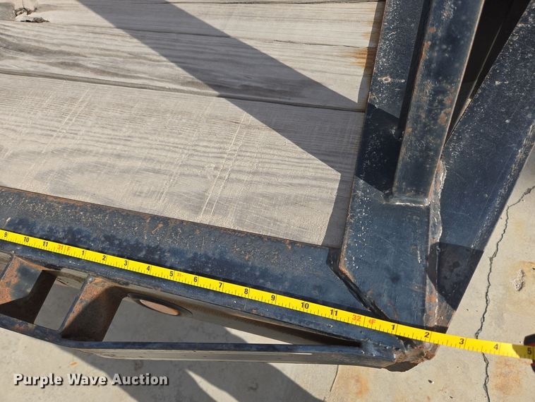 image for item ER5007 2021 Custom Built Gooseneck Trailers equipment trailer