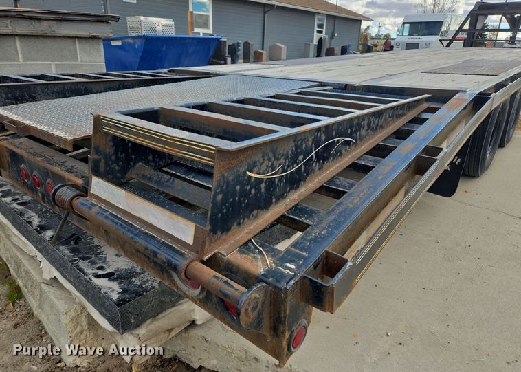 image for item ER5007 2021 Custom Built Gooseneck Trailers equipment trailer