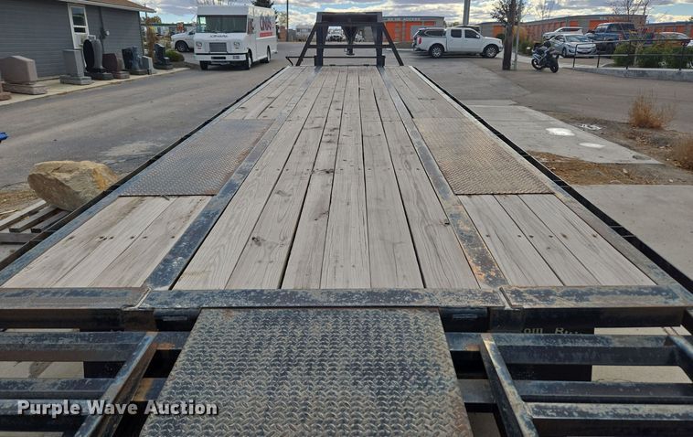 image for item ER5007 2021 Custom Built Gooseneck Trailers equipment trailer