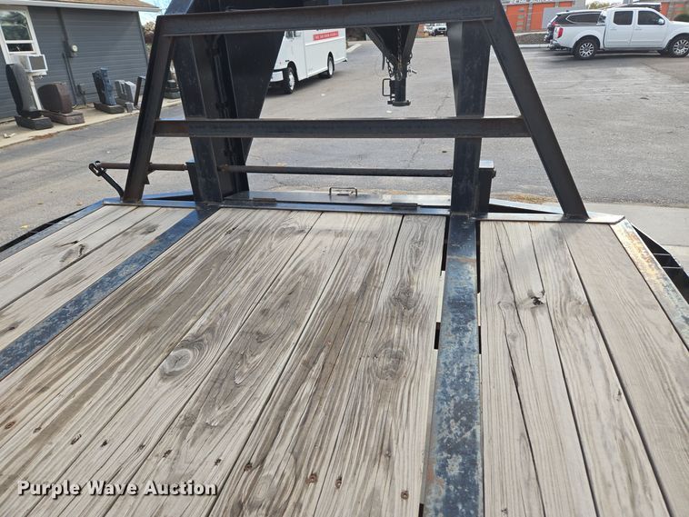 image for item ER5007 2021 Custom Built Gooseneck Trailers equipment trailer