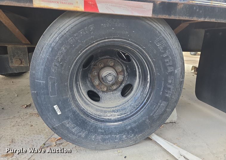 image for item ER5007 2021 Custom Built Gooseneck Trailers equipment trailer