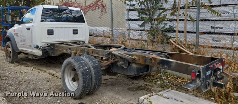 image for item ER5008 2016 Dodge Ram 4500 truck cab and chassis