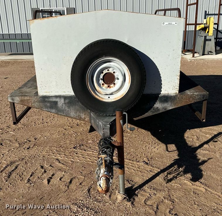 image for item ER8312 Shop built dog trailer