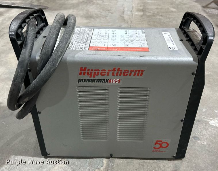 image for item ER8314 Hypertherm Powermax 105 plasma cutter