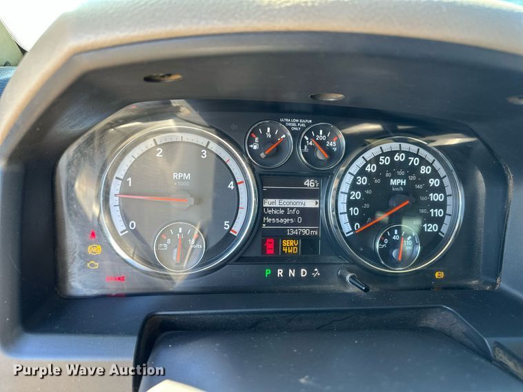 image for item ER8315 2012 Dodge Ram 5500HD Crew Cab flatbed truck