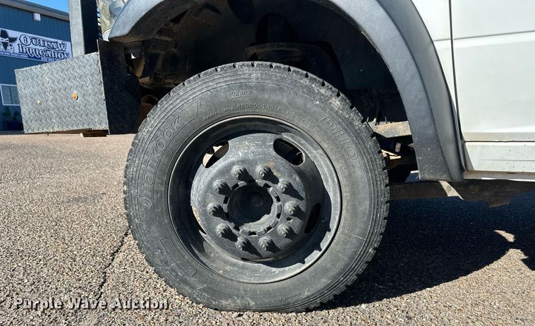 image for item ER8315 2012 Dodge Ram 5500HD Crew Cab flatbed truck