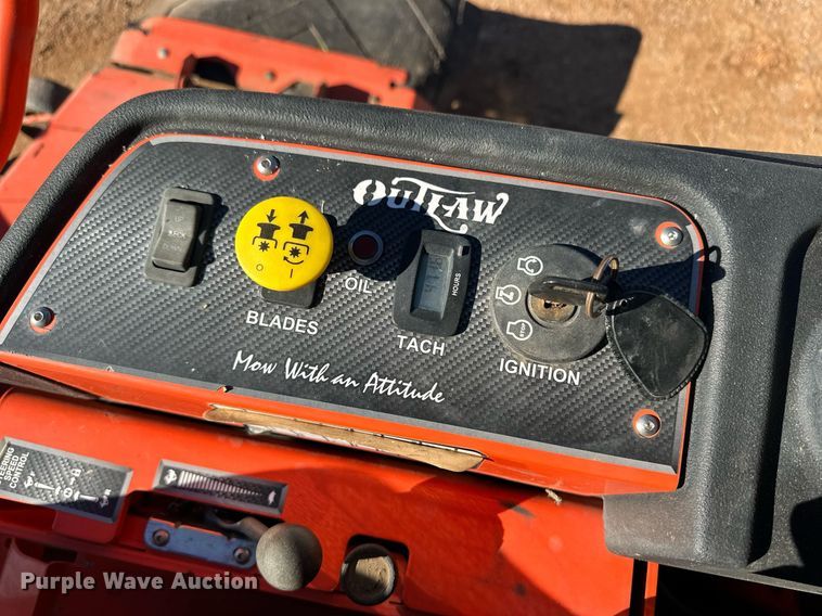 image for item ER8344 2015 Bad Boy Outlaw XP ZTR lawn mower