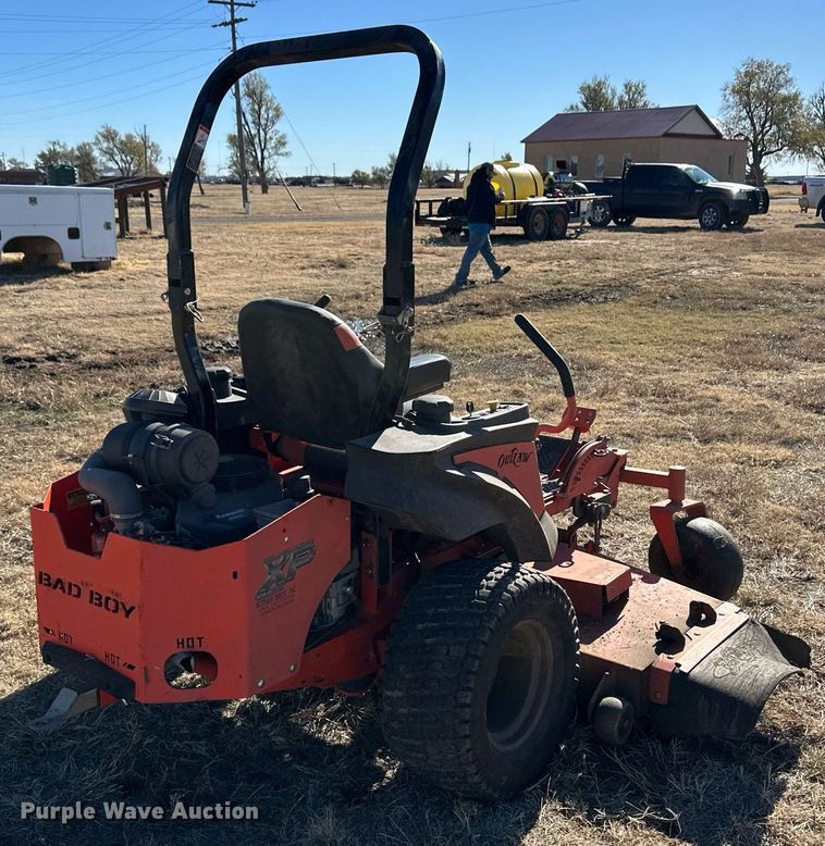 image for item ER8346 2017 Bad Boy Outlaw XP ZTR lawn mower