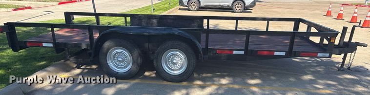 image for item JT9779 2024 Shop built utility trailer