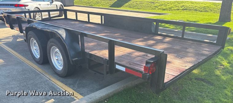 image for item JT9779 2024 Shop built utility trailer