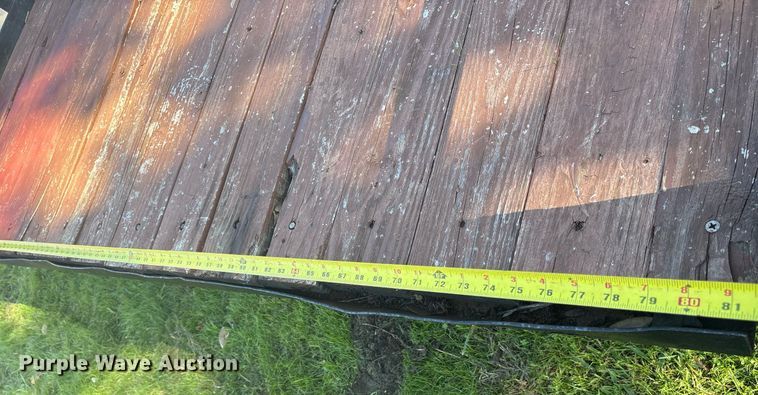 image for item JT9779 2024 Shop built utility trailer